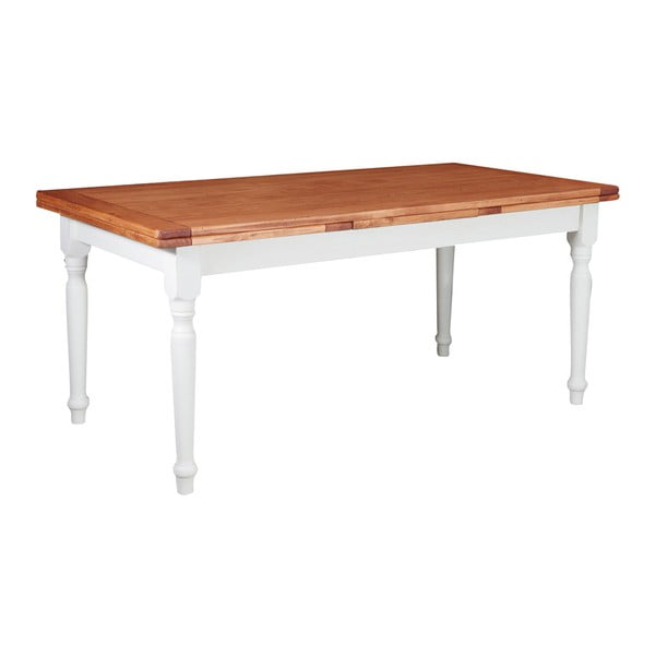 Rozkladací jedálenský stôl z masívneho lipového dreva Biscottini Tutorino