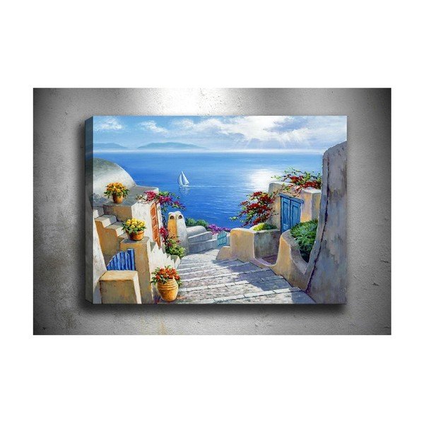 Obraz Tablo Center Greek Paradise, 70 × 50 cm