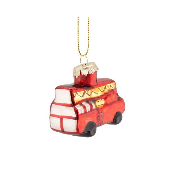 Sklenené vianočné gule v súprave 3 ks 3 cm Transport – Sass & Belle-image-2