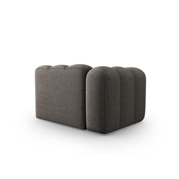 Tmavosivý modul pohovky (ľavý roh) Lupine – Micadoni Home-image-3