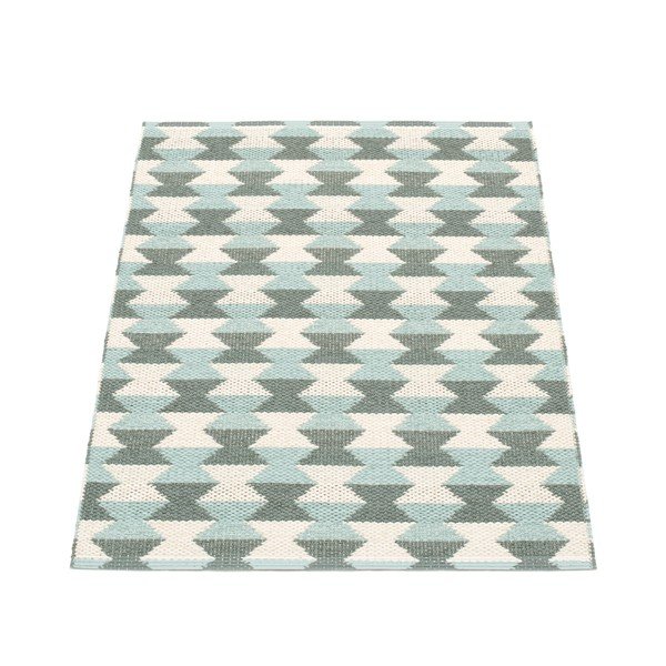 Zeleno-tyrkysový vnútorný a vonkajší koberec 70x100 cm Dana Army – Pappelina-image-1