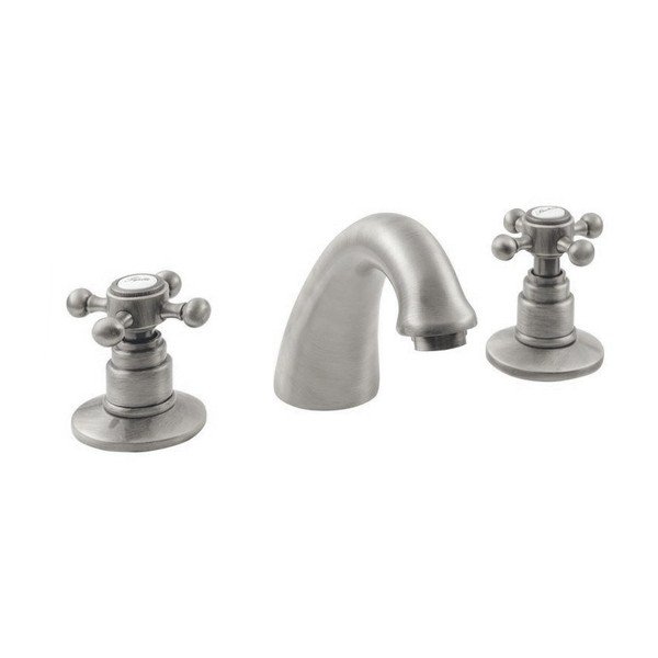 Umývadlová batéria v matne striebornej farbe Antea – Sapho