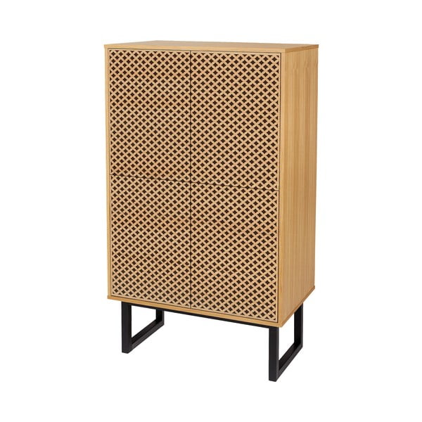 Komoda v dekore dubového dreva Woodman Camden Diamond-image-2