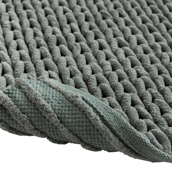 Zelená kúpeľňová predložka 50x80 cm Ariel – douceur d'intérieur-image-2