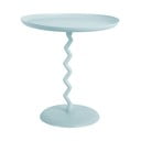 Kovový okrúhly odkladací stolík ø 40 cm Zig Zag – Leitmotiv