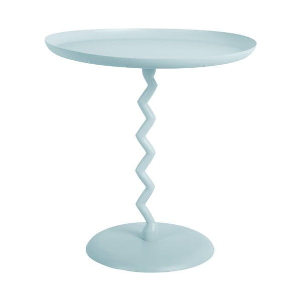 Kovový okrúhly odkladací stolík ø 40 cm Zig Zag – Leitmotiv