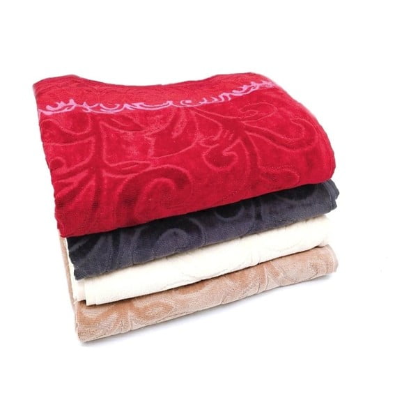 Tmavosivá bavlnená osuška 70x140 cm Skyline – JAHU collections-image-3