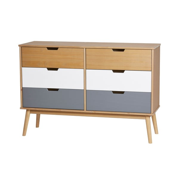 Komoda z masívneho borovicového dreva Marckeric Cusco, šírka 120 cm-image-2