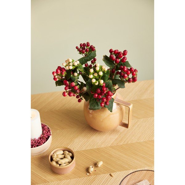 Jedálenský stôl v dekore duba 100x200 cm Herringbone – Hübsch-image-1