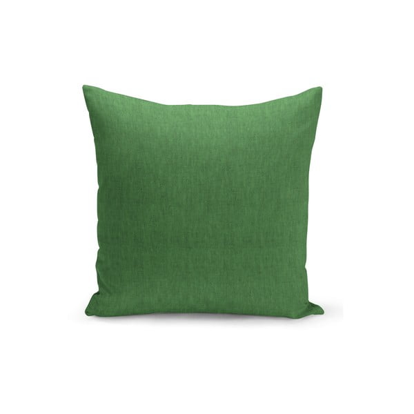 Zelená obliečka na vankúš Kate Louise Forest, 45 x 45 cm