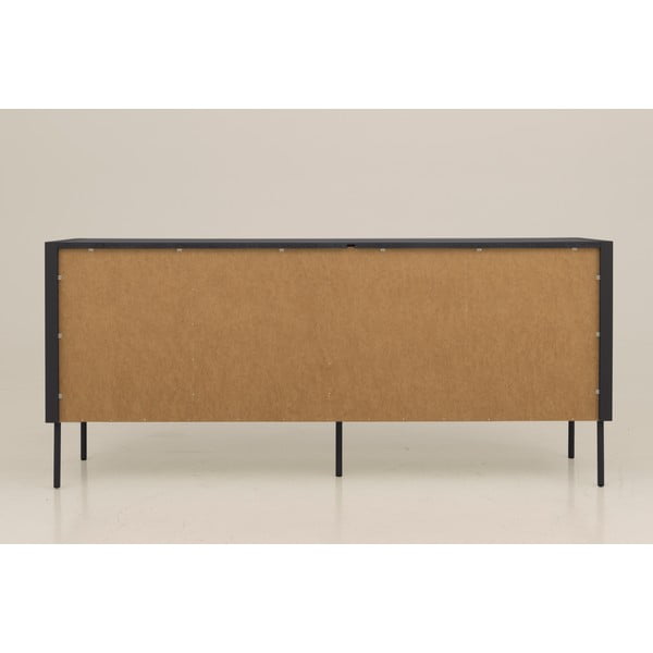 Čierna komoda Tenzo Switch, 173 x 76 cm-image-1