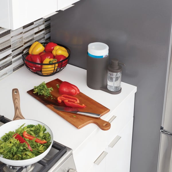 Sivá súprava na umývanie rúk iDesign Clean-image-1