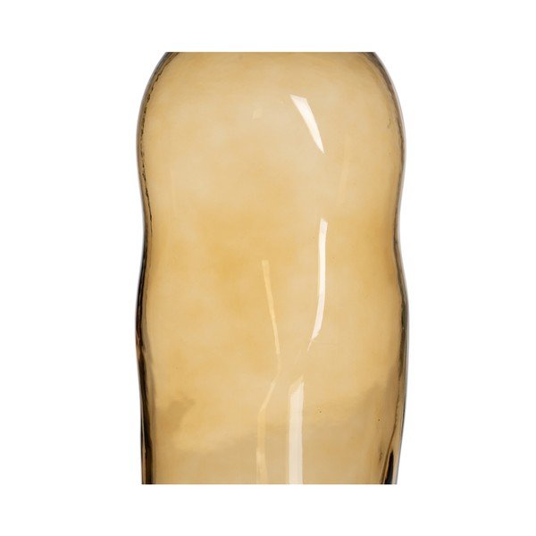 Okrovožltá sklenená váza (výška 35 cm) Amber – Ixia-image-4