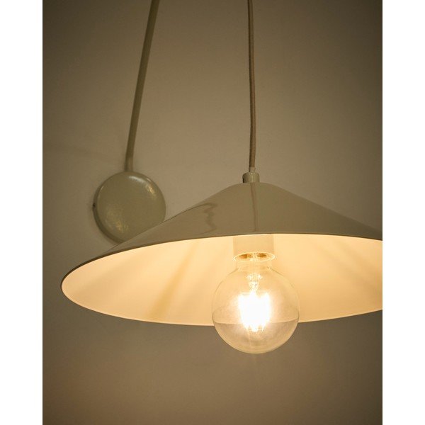 Krémové nástenné svietidlo ø 35 cm Kally – Kave Home-image-3