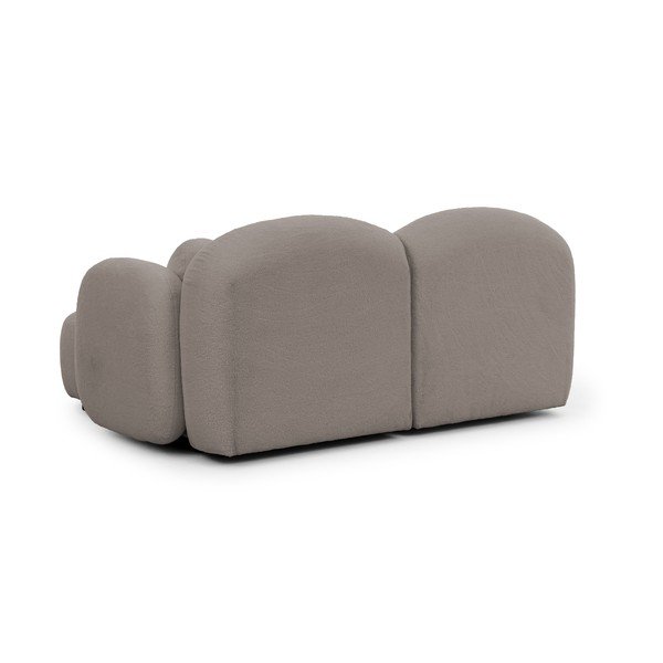 Sivá rohová pohovka z textílie buklé (pravý roh/s leňoškou) Orbit – Ropez-image-3