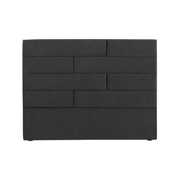 Tmavosivé čelo postele Cosmopolitan Design New York, šírka 200 cm-image-2