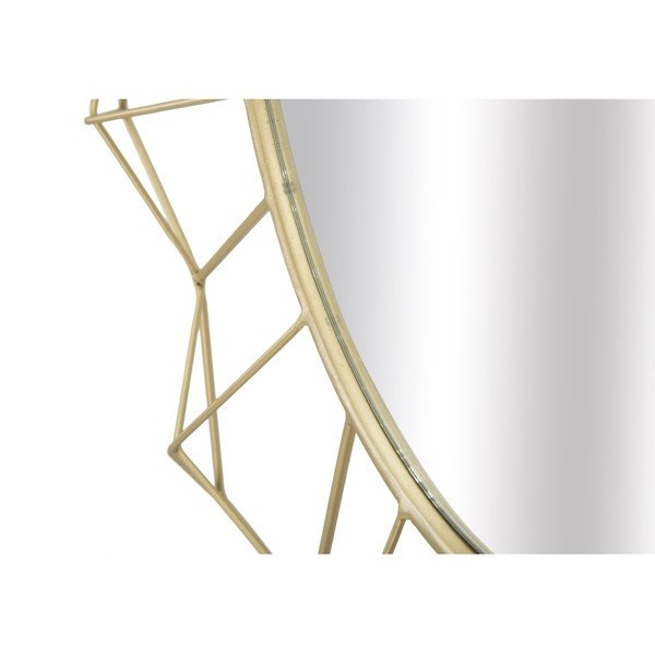 Nástenné zrkadlo v zlatej farbe Mauro Ferretti Soleado, ⌀ 60 cm-image-2