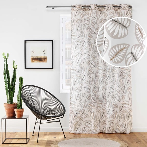 Béžový záves 140x260 cm Alma – douceur d'intérieur-image-4