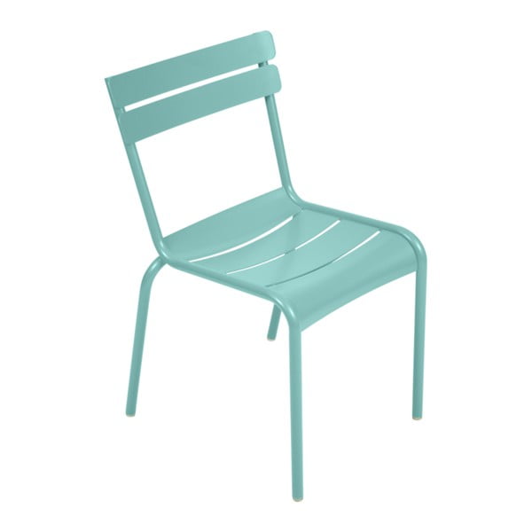 Modrá záhradná stolička Fermob Lu×embourg