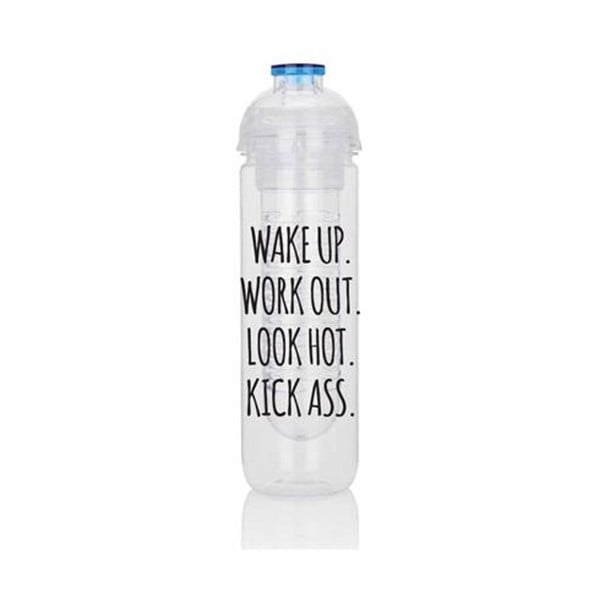 Motivačná fľaša so sitkom na ovocie XD Design Work Out, 500 ml