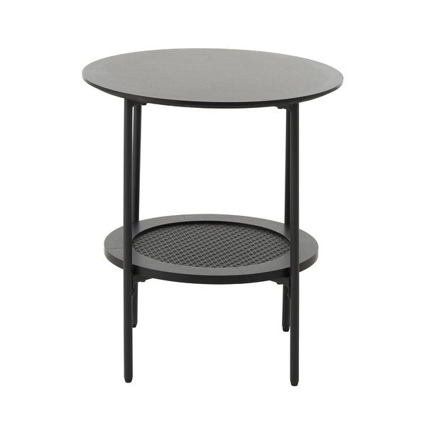Okrúhly odkladací stolík ø 50 cm Pensacola – Unique Furniture-image-1