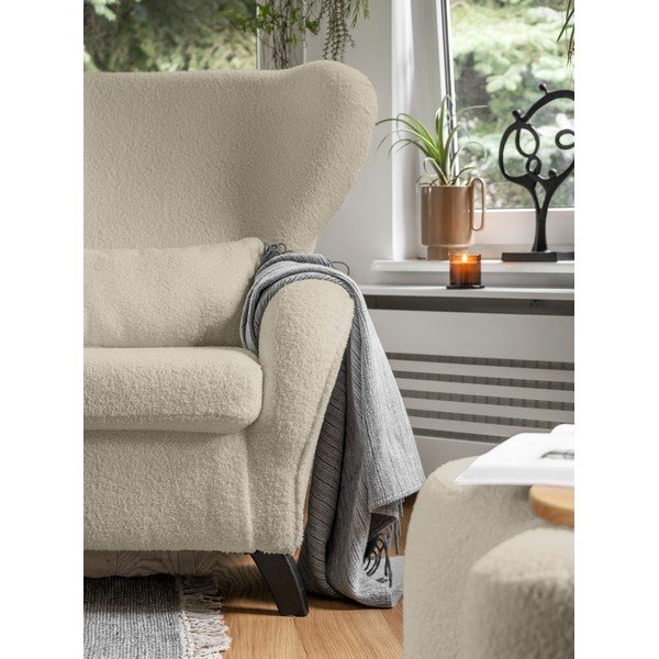 Béžové kreslo ušiak Miuform Miuf-image-3