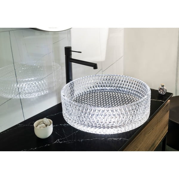 Sklenené okrúhle umývadlo ø 39,5 cm Maragua – Sapho-image-2