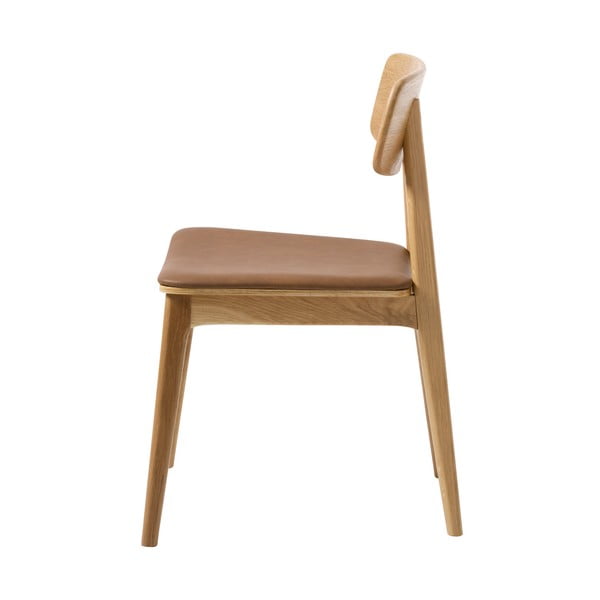 Jedálenská stolička v prírodnej farbe Livo – Unique Furniture-image-3