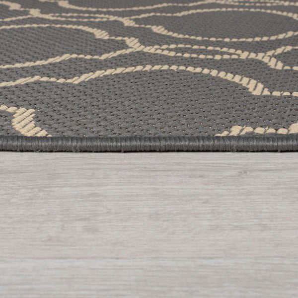 Sivo-béžový vonkajší koberec behúň 230x66 cm Milan - Flair Rugs-image-4