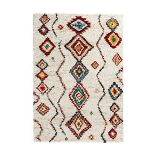 Krémovobiely koberec Mint Rugs Geometric, 120 x 170 cm