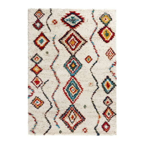 Krémovobiely koberec Mint Rugs Geometric, 200 x 290 cm