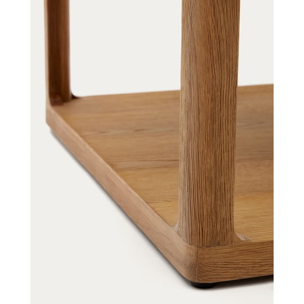 Konferenčný stolík v dekore duba v prírodnej farbe 65x140 cm Maymai – Kave Home-image-3