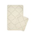 Krémové kúpeľňové predložky v súprave 2 ks 50x80 cm Cizgili – Foutastic