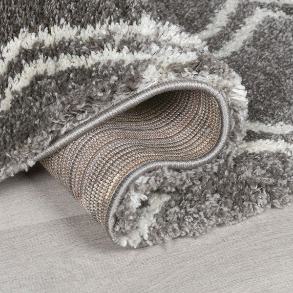 Sivý koberec 200x290 cm Atlas Berber – Flair Rugs-image-2