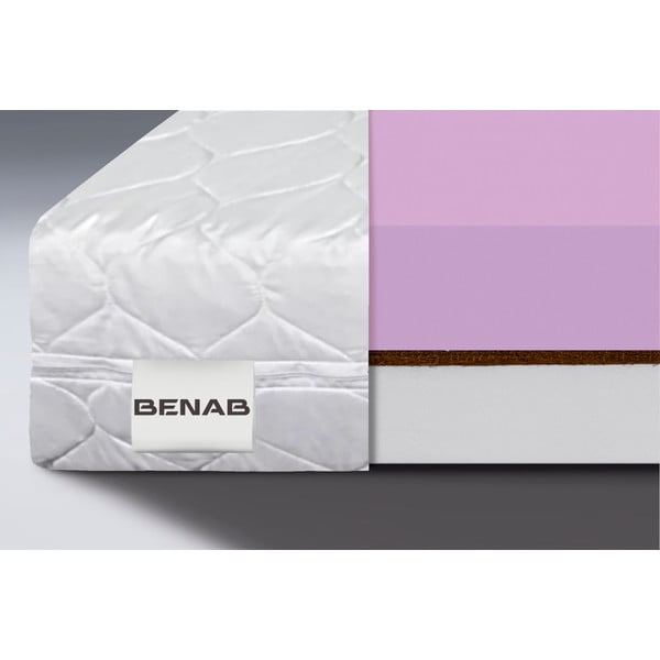 Tvrdý/stredne tvrdý penový obojstranný detský matrac 120x200 cm Coco Dreamer – BENAB-image-2