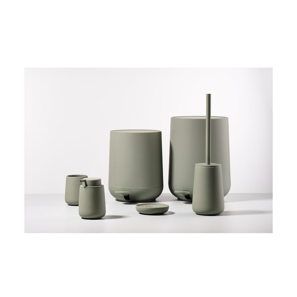 Zelený kúpeľňový pedálový kôš Zone Nova, 3 l-image-2