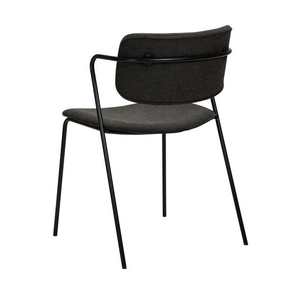 Čierna jedálenská stolička Zed – DAN-FORM Denmark-image-3