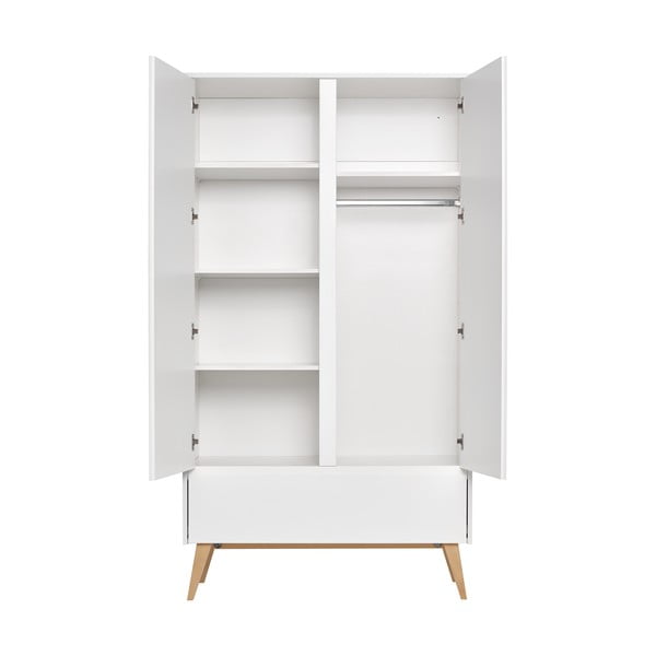 Biela detská šatníková skriňa Pinio Swing, 100 x 200 cm-image-3