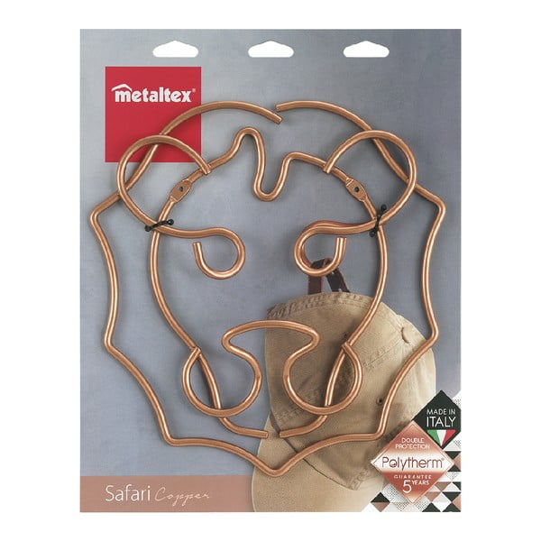 Nástenný vešiak lva Metaltex, šírka 27 cm-image-2