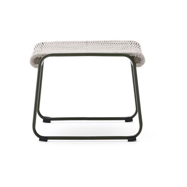 Sivozelená záhradná podnožka Maurina – Kave Home-image-3