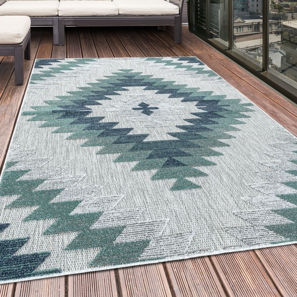 Modrý vonkajší koberec 200x290 cm Bahama – Ayyildiz Carpets-image-1