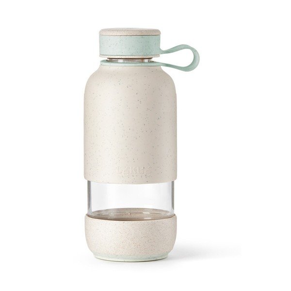Krémová cestovná sklenená fľaša 500 ml To Go Organic – Lékué