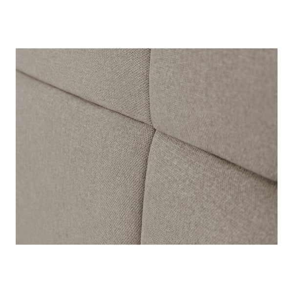 Krémové čelo postele Mazzini Sofas Barletta, 180 × 120 cm-image-3
