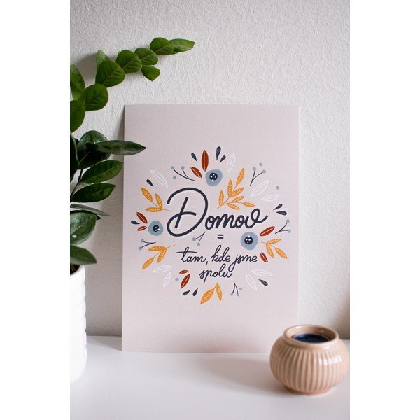 Print s motívom Domov Printintin, formát A4-image-1