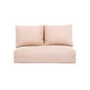 Krémová rozkladacia pohovka 120 cm Taida – Balcab Home