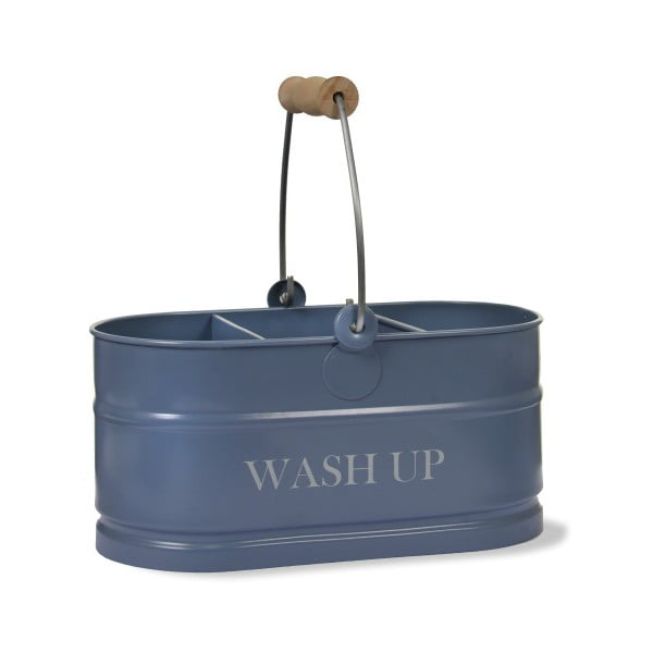 Modrý košík na umývacie prostriedky Garden Trading Wash Up Tidy