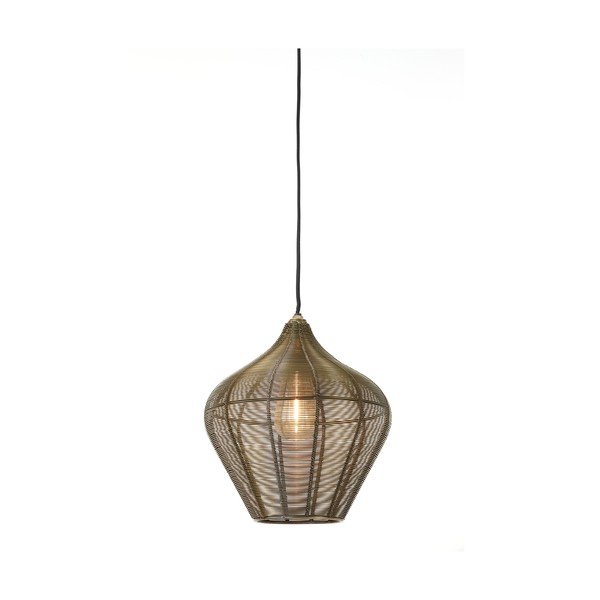 Kovové závesné svietidlo v bronzovej farbe ø 27 cm Alvaro – Light & Living-image-2