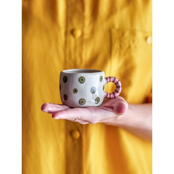 Zelená šálka na espresso z kameniny 115 ml Nini – Bloomingville-image-1