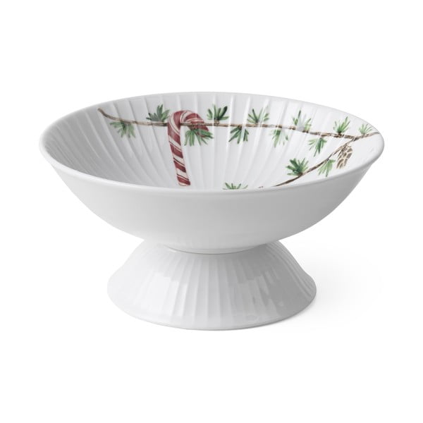 Biela porcelánová miska s vianočným motívom Hammershøi – Kähler Design