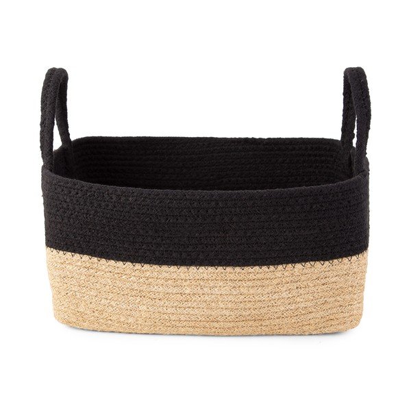 Úložný košík z juty a bavlny Compactor Basic, 24 x 15 cm-image-3